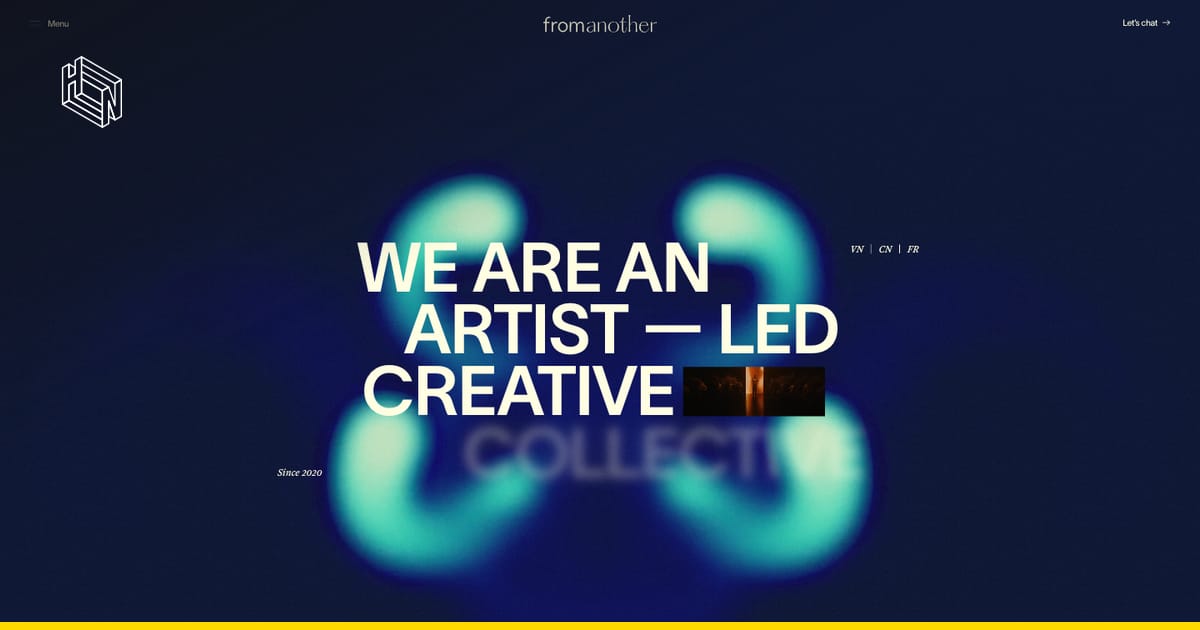 fromanother: Award-Winning Creative Agency Website