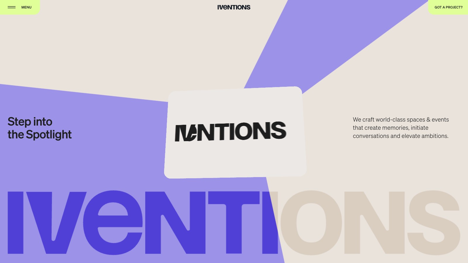 Iventions: An Award-Winning Events Website Case Study